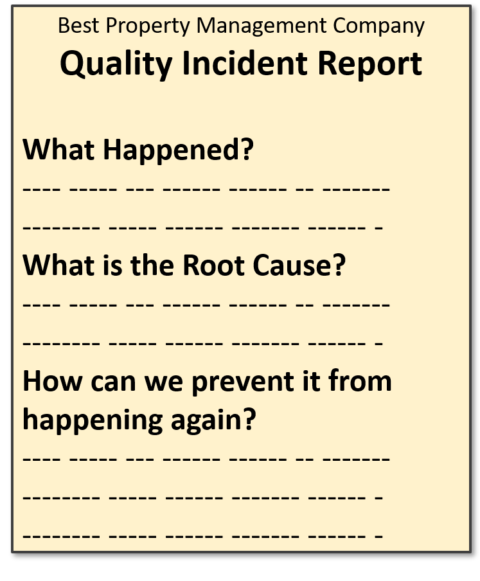 Get out of fire fighting mode with Quality Incident Reports SCALE 123